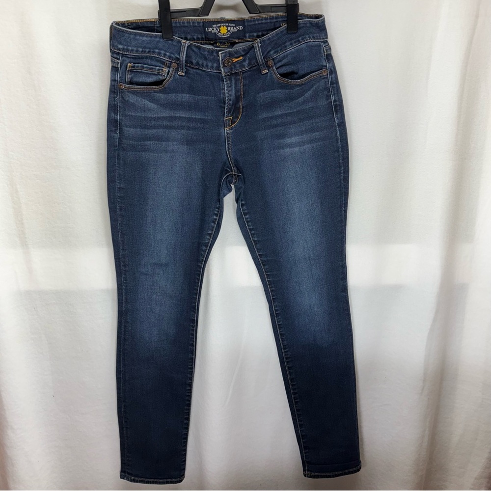 Lucky Brand Women's Jeans 8/29 Blue Sweet'n Straight Low Denim